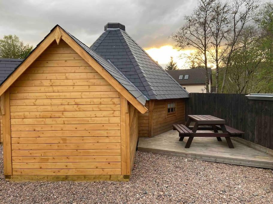 High Quality Cabin With Views Of Ben Nevis Banavie Exterior foto